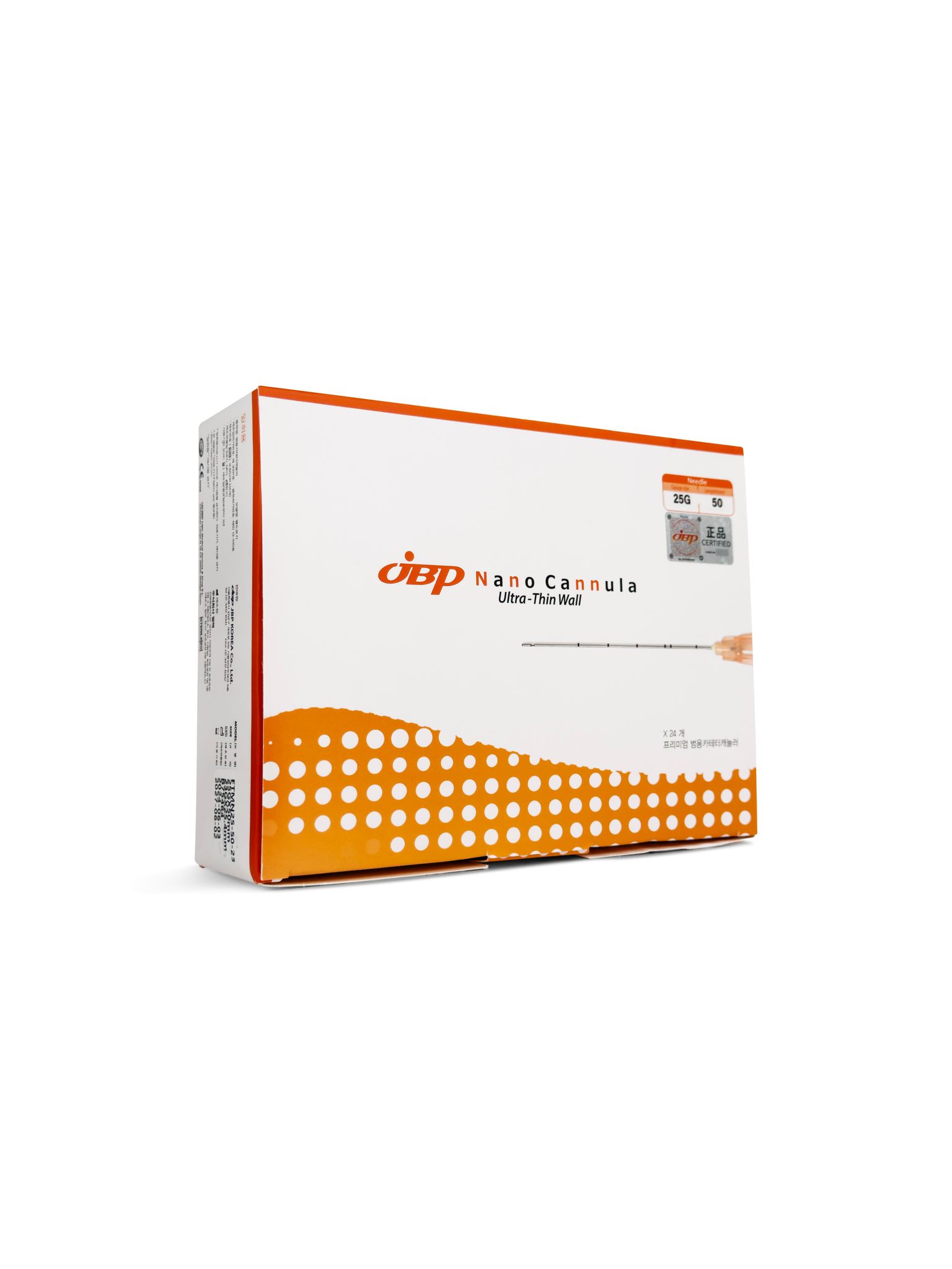 25g JBP Cannula 24 x 50mm