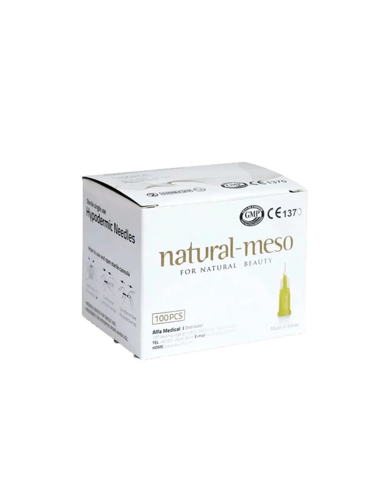 Meso Needle 34G x 4mm (100)
